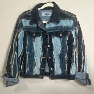 Moschino Women's Blue Denim Jacket